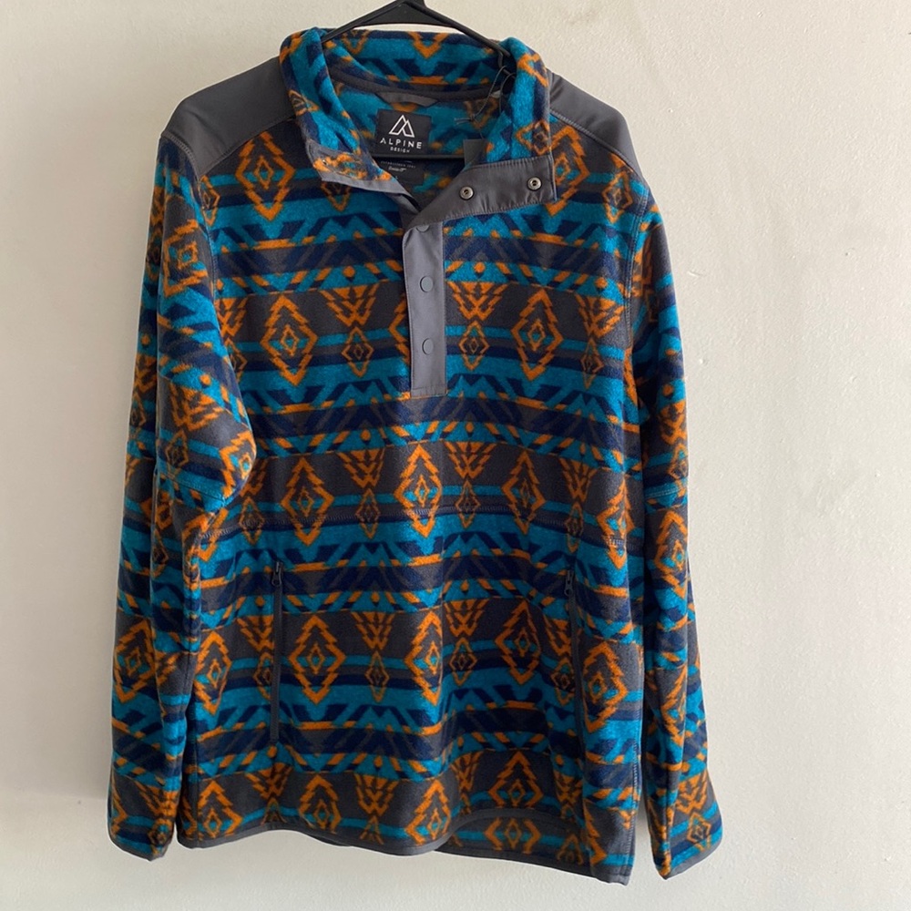 Alpine Design Men’s Cedar Mountain Fleece Pullover (NWT)